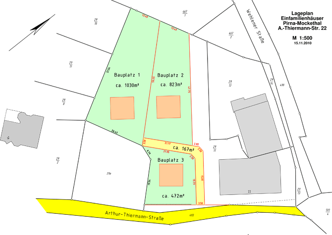 Baugrundst�cke Pirna-Mockethal
